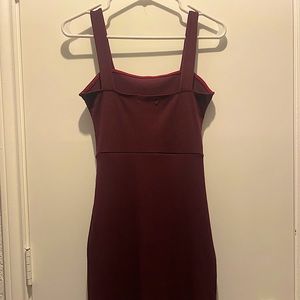 A Mini Maroon Dress from Papya, never worn.